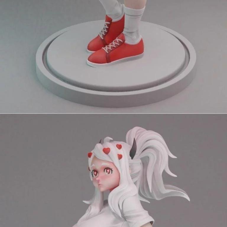 Helltaker模式斯健身房版3D打印模型|Helltaker – Modeus Gym Version