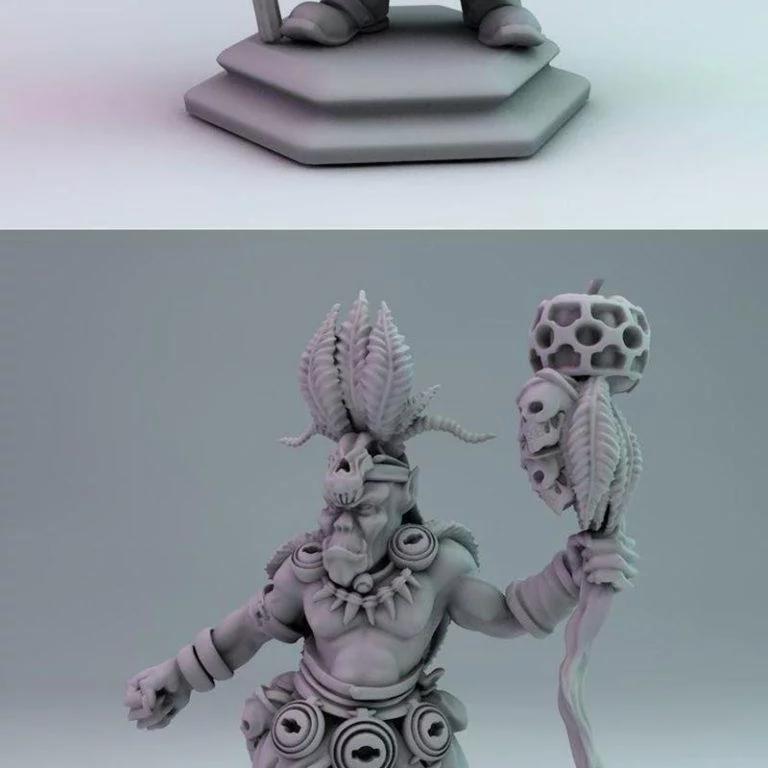 激烈碰撞：动漫角色3D打印模型集|Rought and Tumble