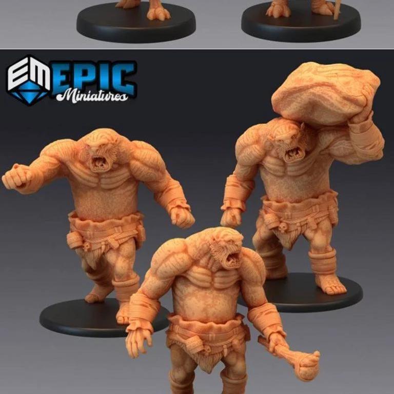 绿潮来袭——Epic Minis 3D打印模型|Epic Minis – Green Siege