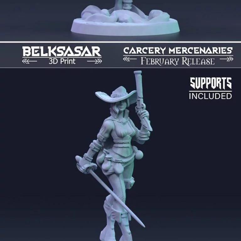 Belksasar 2022年2月作品：《咒术回战》角色模型3D打印版|Belksasar February 2022