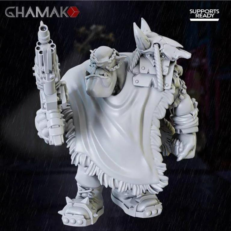 Ghamak科幻或克锐射手3D打印模型|Ghamak – Sci-Fi Ork Sharpshotah 1-5 May 2022