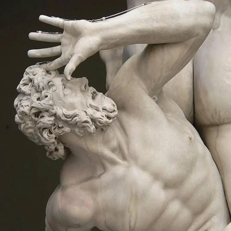 佛罗伦萨洛佳宫奇袭萨宾女子 3D打印模型|Abduction of a Sabine Woman Loggia dei Lanzi, Florence, Italy