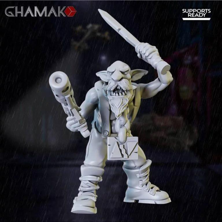 Ghamak科幻奴役系列3D打印模型（1-5月）|Ghamak – Sci-Fi Slave 1-5 May 2022