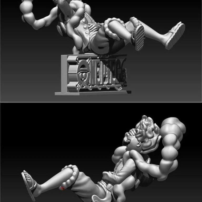Luffy Gear 5 3D打印模型|Luffy Gear 5