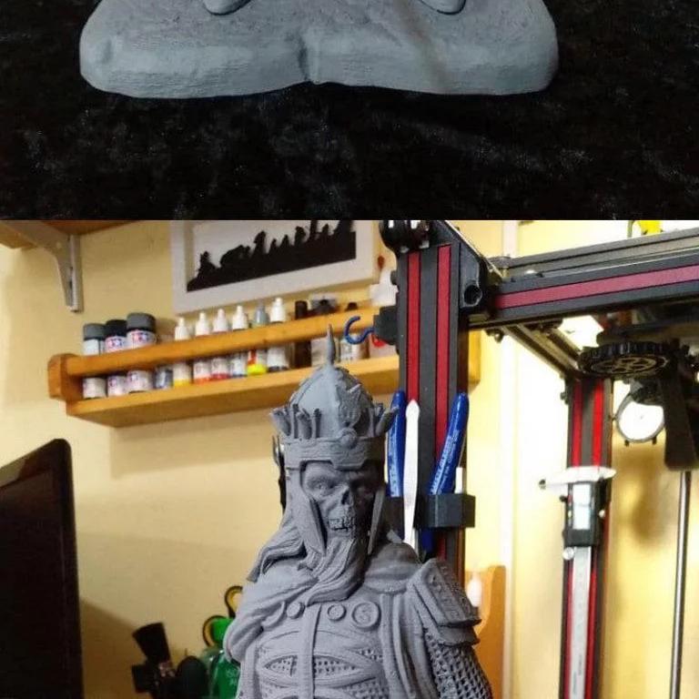 指环王：死灵之主 3D打印模型|King of the Dead – Lord of the Rings