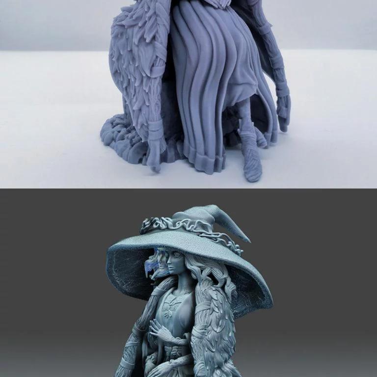 艾尔登法环 - 瑞妮女巫 3D打印模型|Elden Ring – Ranni The Witch