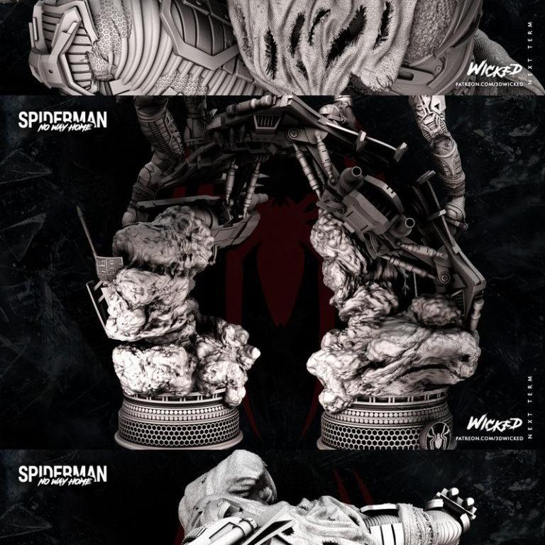 绿巨人 3D打印模型|Wicked – Green Goblin statue