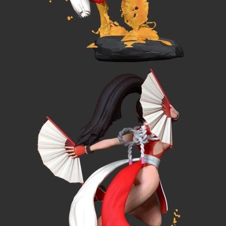 Mai - 魔王战士3D模型|Mai – King of Fighter