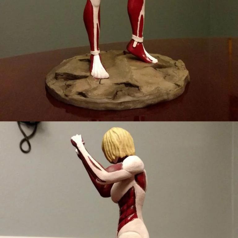 进击的巨人 – 女巨人 3D打印模型|Attack on Titan – Female Titan