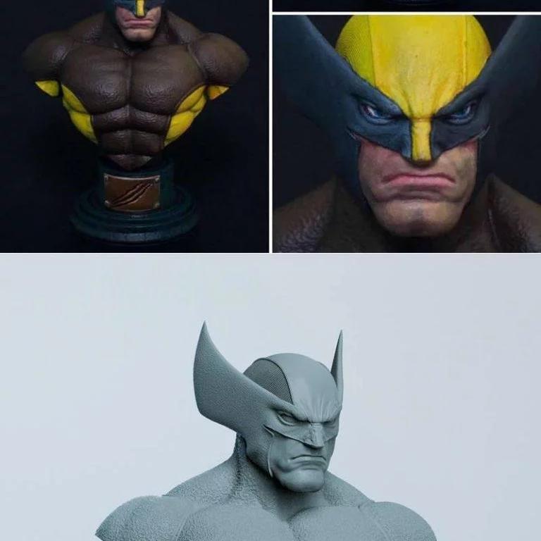 Wolverine Bust