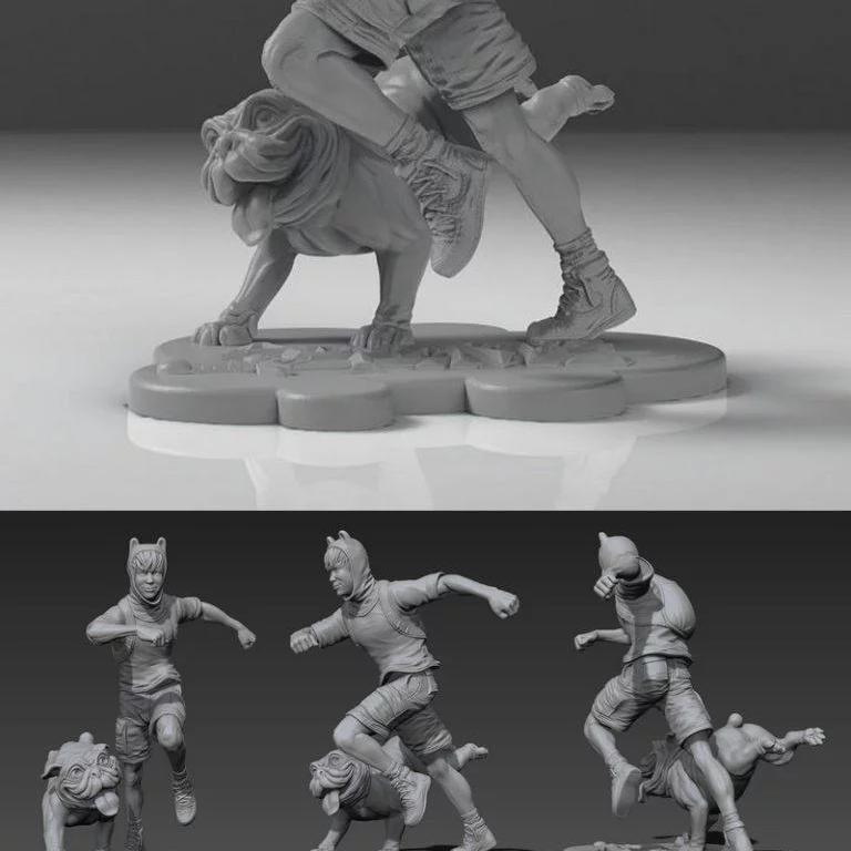 冒险时光-动漫-费尔·菲利普斯3D打印模型|Adventure Time