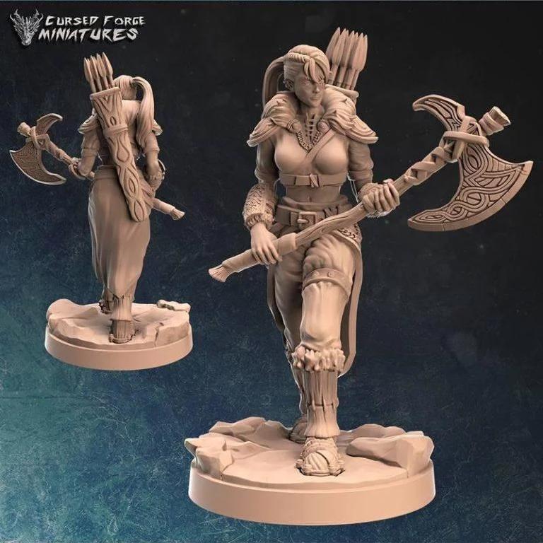诅咒工坊迷你模型 2021年二月 《进击的巨人》艾尔文·史密斯|Cursed Forge Miniatures February 2021