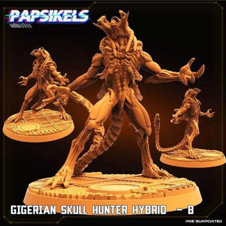 外星人帕皮凯尔斯3D打印模型|Aliens Papsikels solo models