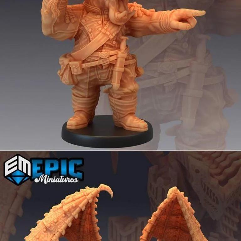 Gear Town 3D打印模型集|Epic Minis – Gear Town