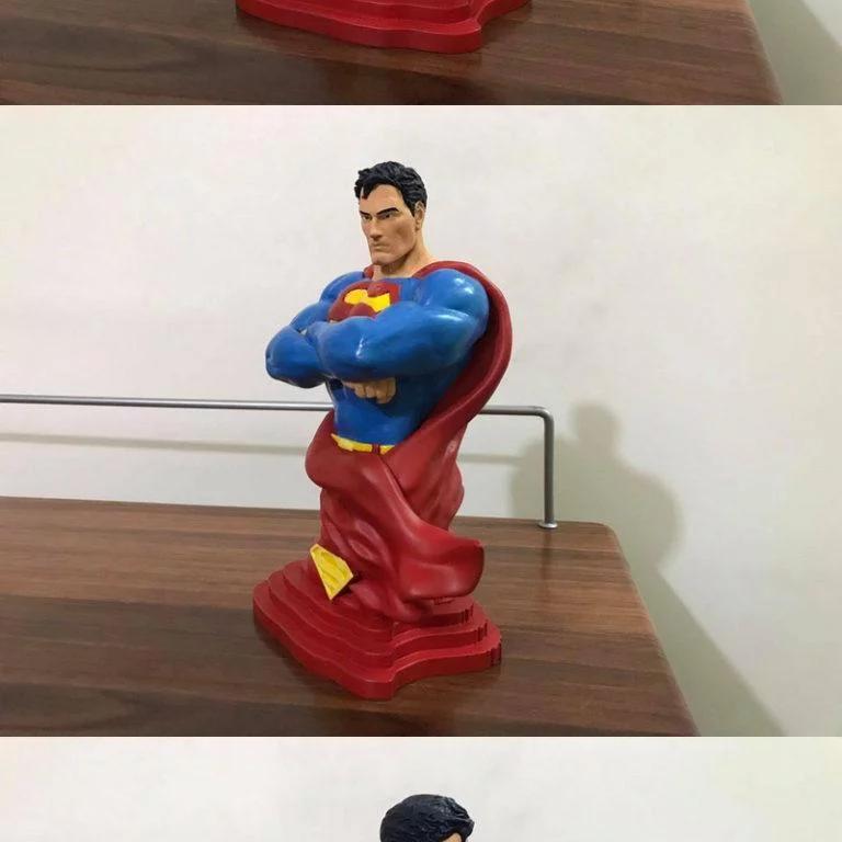 超人 3D打印模型|Superman Bust