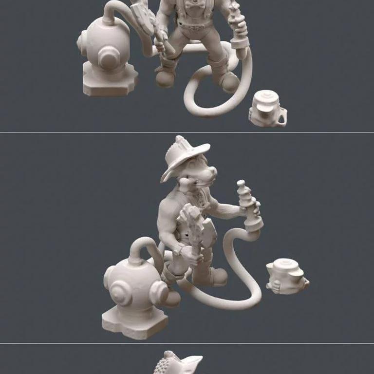 TMNT热 spot：3D打印 ninja 雷神之刃模型|TMNT Hot Spot