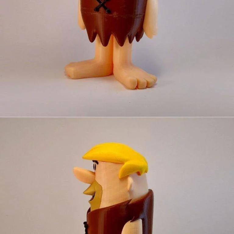 巴尼·鲁布尔 3D打印模型|Barney Rubble