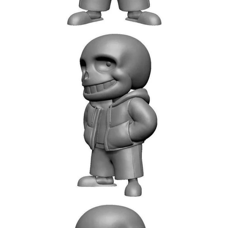 Undertale - Sans - 3D打印模型|Sans from Undertale