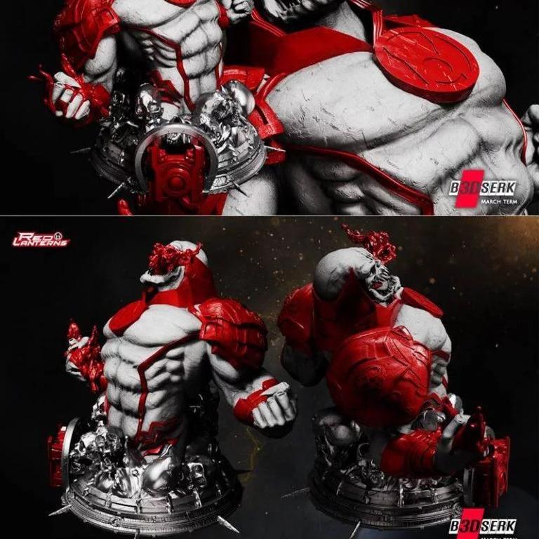 B3dserk – 致命之王阿特罗波斯 3D打印模型|﻿B3dserk – Atrocitus Bust