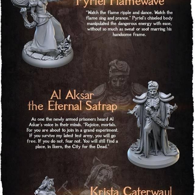 3D打印模型：赛拉特幸存者|3DArtDigital – Survivors of Serath