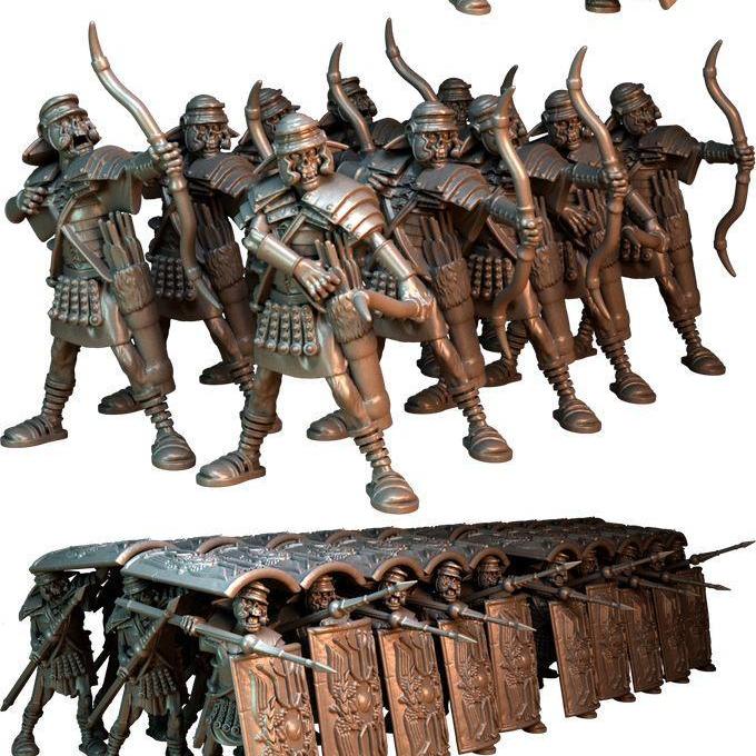 LEGIO IX HISPANA – 失落的莫洛克军团第二部 3D打印模型集|LEGIO IX HISPANA – Lost Legion of Moloch vol.II