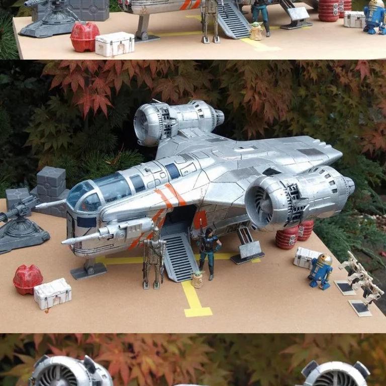 曼达洛人Razor Crest Mark 2 3D打印模型|Razor Crest Mark 2 The Mandalorian