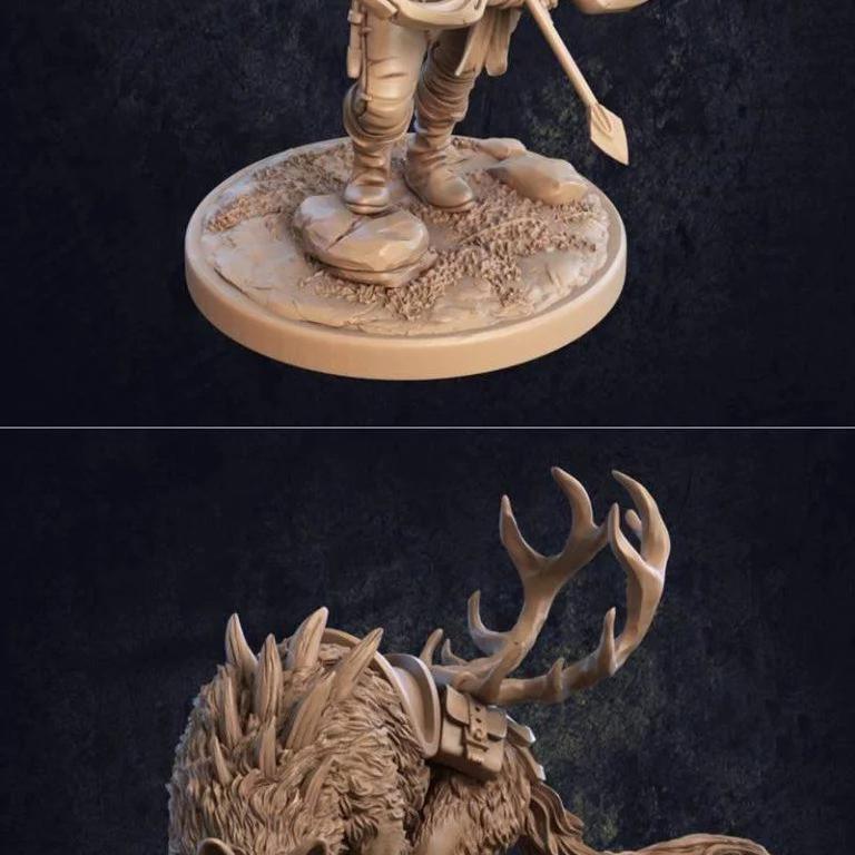 龙缚旅舍——靛色精灵与捕龙者套装|The Dragon Trappers Lodge – Indigo Fae and Trapper Pack