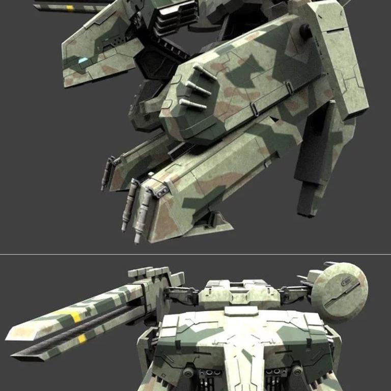 金属 Gear REX 3D打印模型|Metal Gear REX