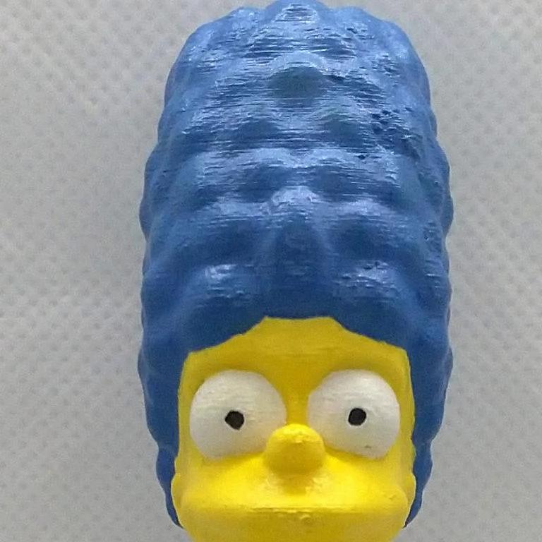 《辛普森一家 - 马格·辛普森 3D打印模型》|The Simpsons – Marge Simpson