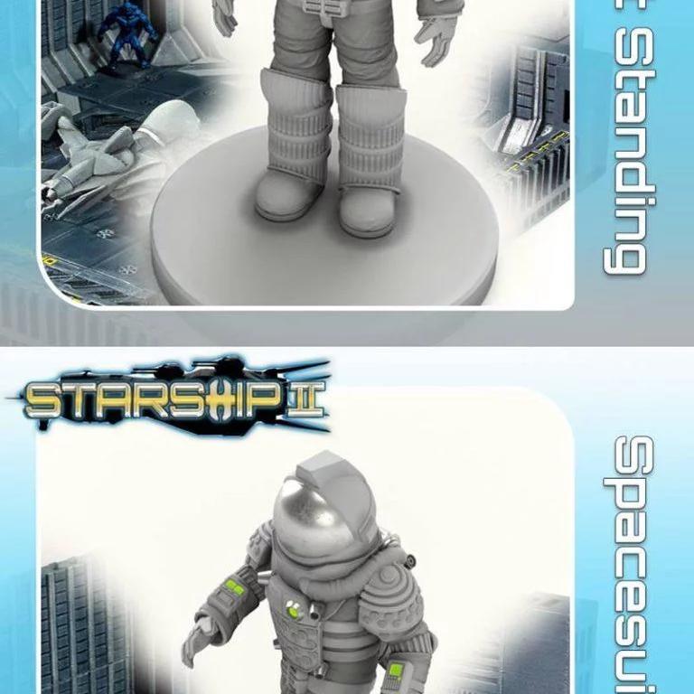 星际探险者3D打印模型|Spacesuit Pack