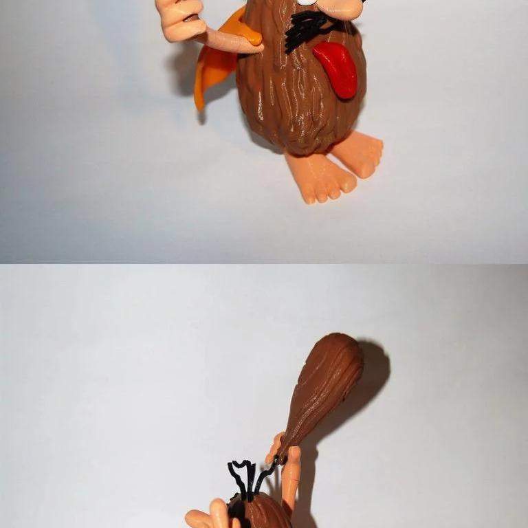 3D打印模型：Captain Caveman角色系列|Captain Caveman