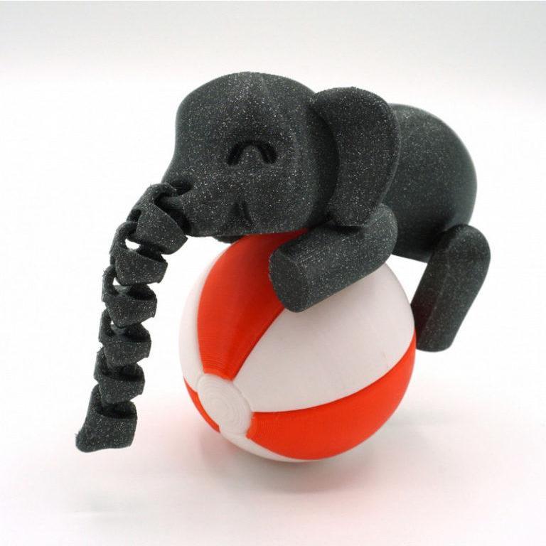 Flexiphant-动漫游戏角色3D打印模型集|Flexiphant