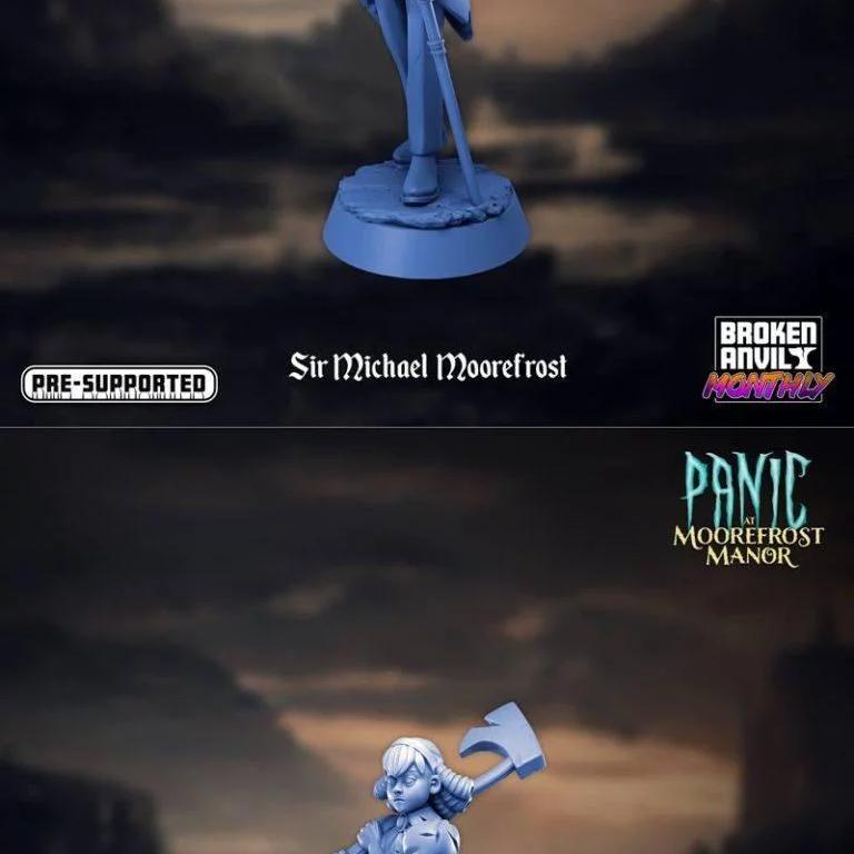 Broken Anvil迷你模型——幽灵|Broken Anvil Miniatures – Ghosts