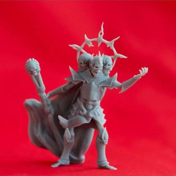 Skull Lord 3D打印迷你模型|Skull Lord – Tabletop Miniature