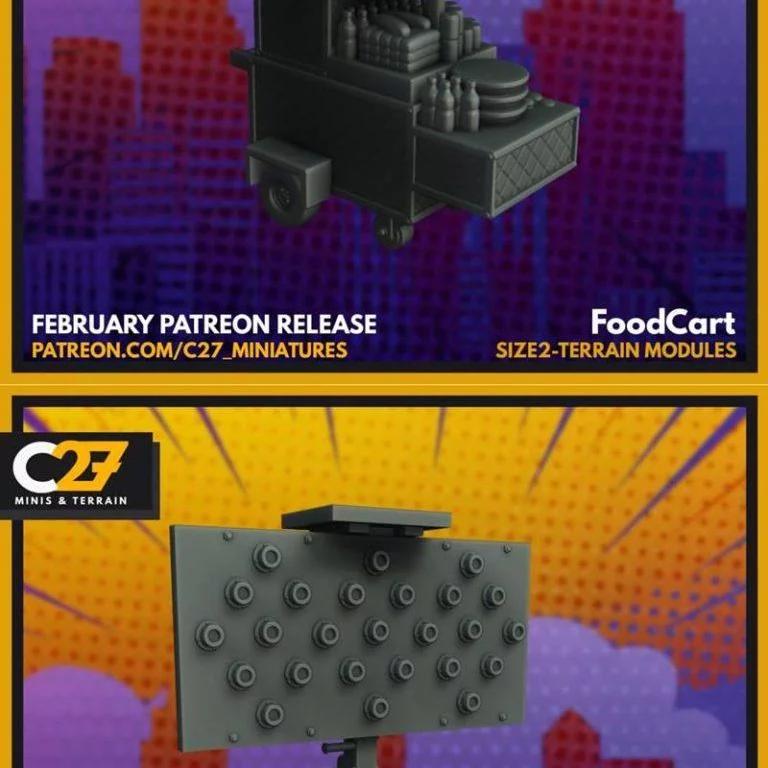C27 – 《最终幻想14》莉莉娅亚 3D打印模型|C27 – Terrain Loot Crate February 2022