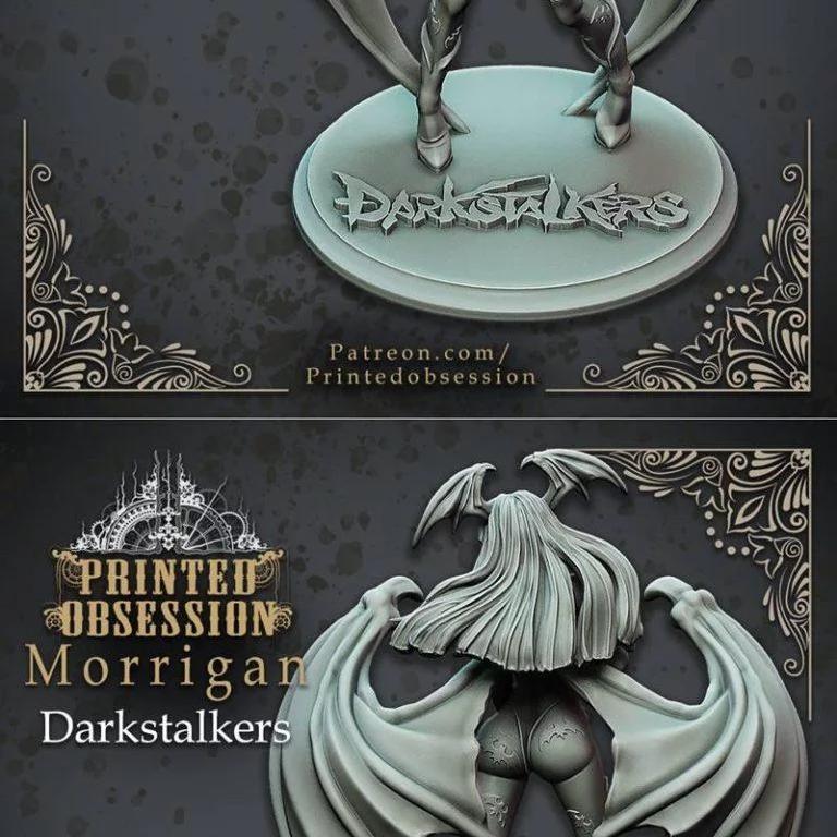 暗影猎手：Morrigan 3D打印模型|Morrigan – DarkStalkers