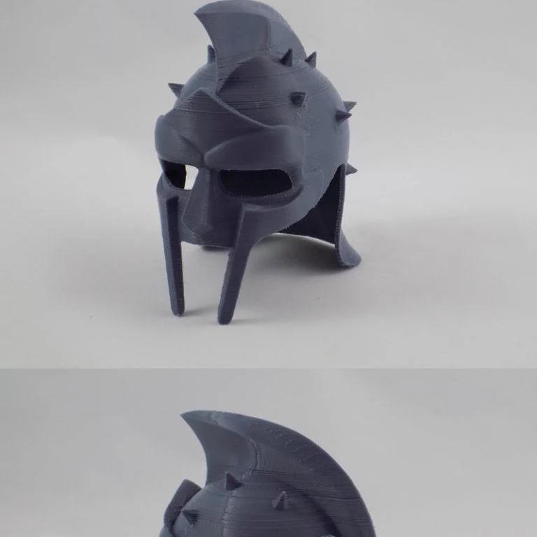 古罗马战盔 3D打印模型|Gladiator Helmet