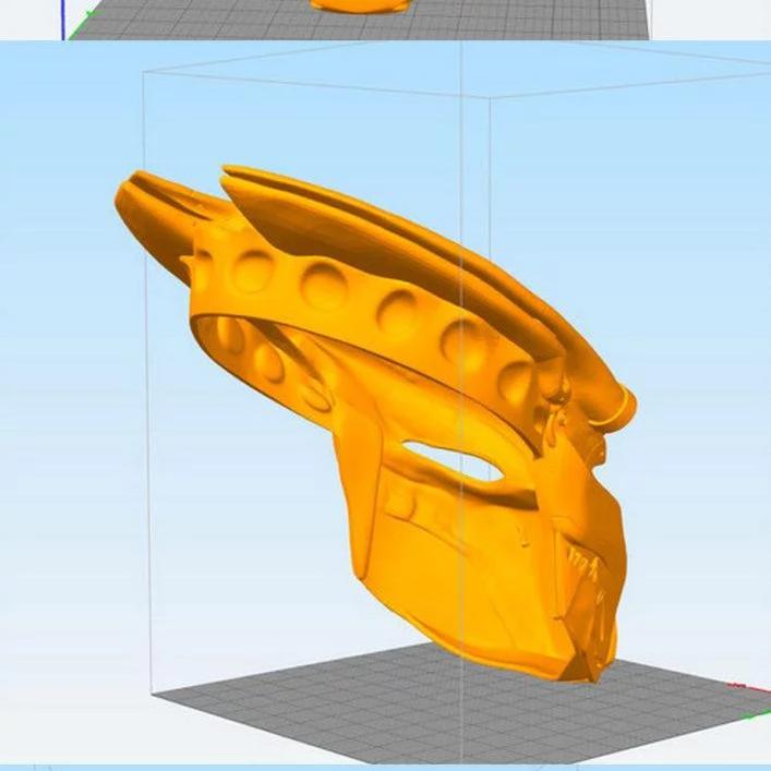 2018逃逸掠食者头盔3D打印模型|Fugitive Predator Helm 2018