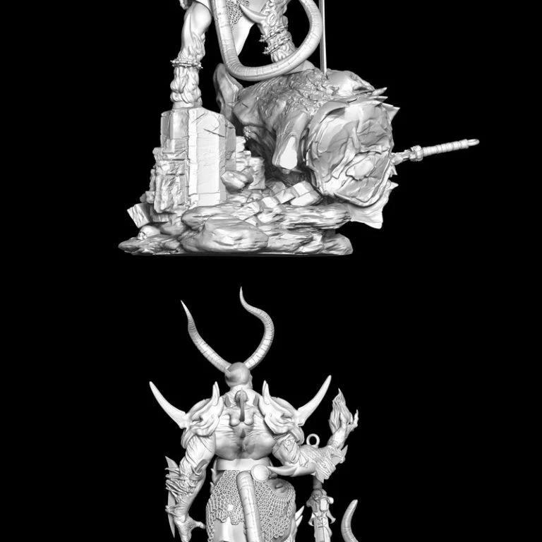 Valak-异度神剑-艾尔莎 3D打印模型|Valak