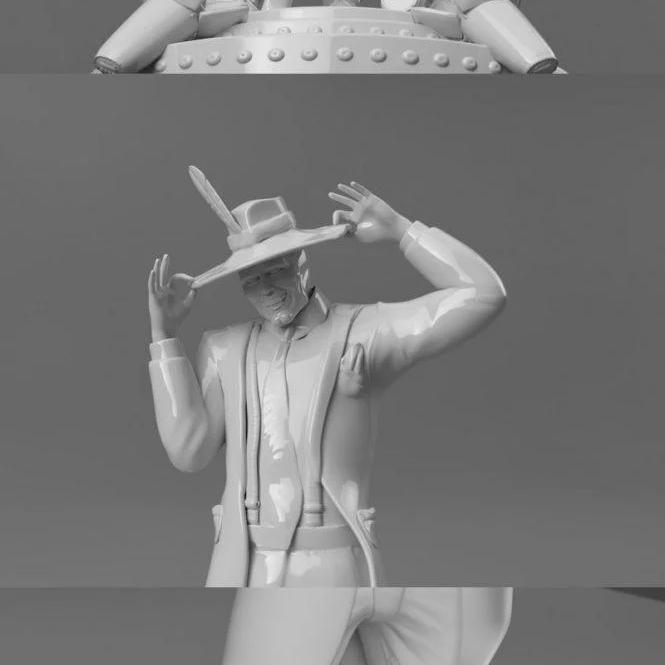 面具之下：动漫角色3D打印模型集|The Mask