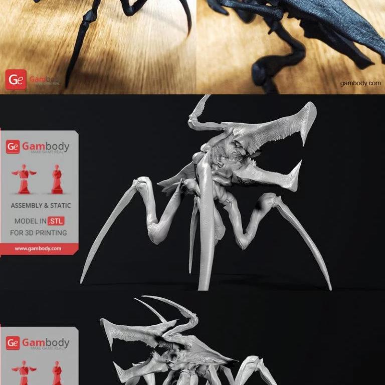 战甲奇兵：钢铁之魂3D打印模型|Warrior Bug