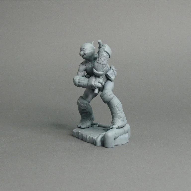 TMNT - 乐高 - 米歇尔angelo 3D打印模型|TMNT – Michelangelo