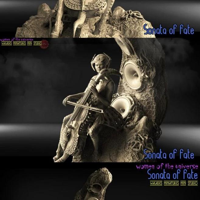 命运之奏：赛博纪元·星陨者3D打印模型|Sonata of Fate