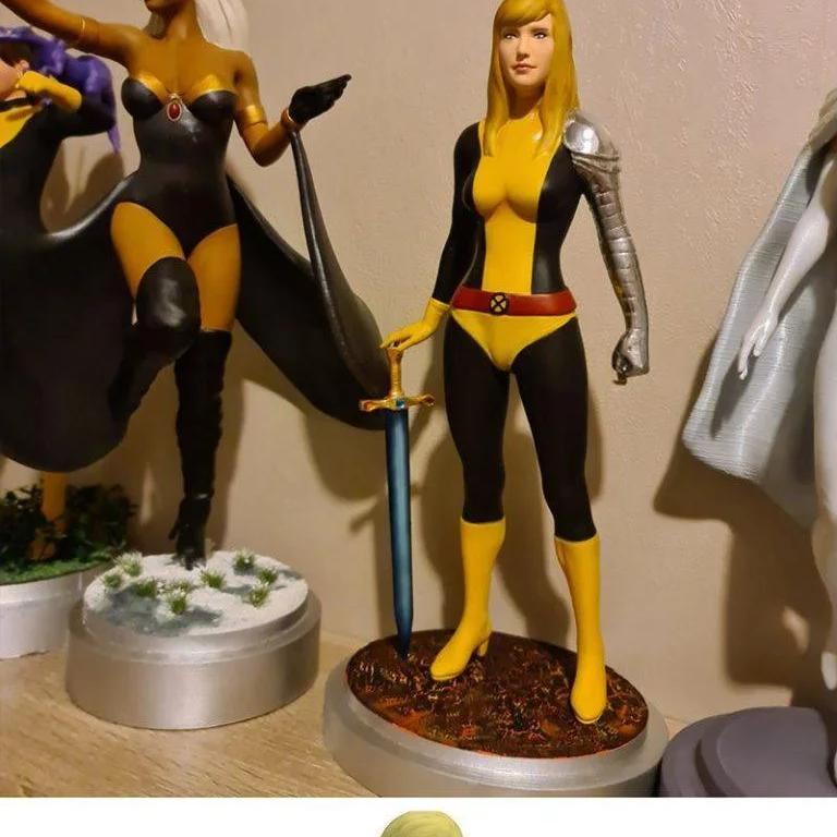 魔戒中的精灵雕像3D打印模型|﻿Magik