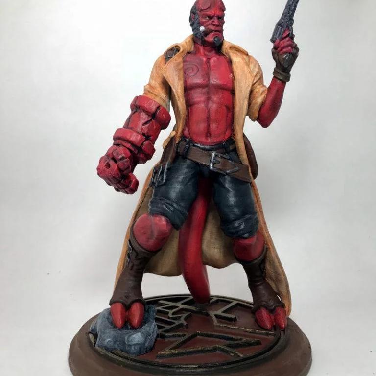 地狱特工3D打印模型|Hellboy