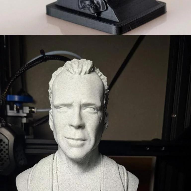 约翰·麦克莱恩 3D打印模型|John McClane bust