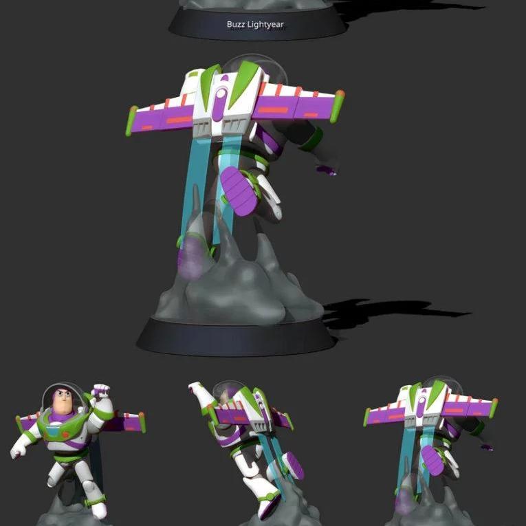 3D打印模型：Buzz Lightyear|Buzz Lightyear