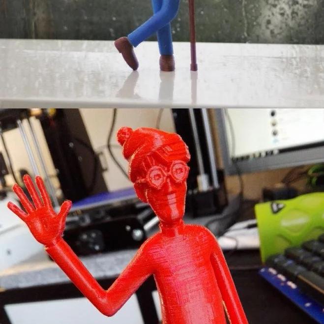 寻找小狼：3D打印模型集|Where’s Wally