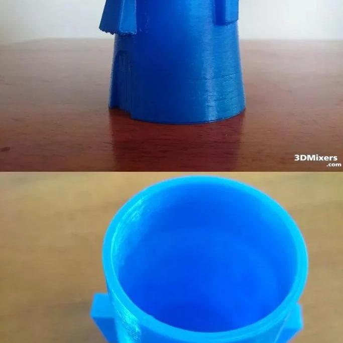 章鱼哥的房屋文具杯 3D打印模型|Squidwards House Pencil Cup