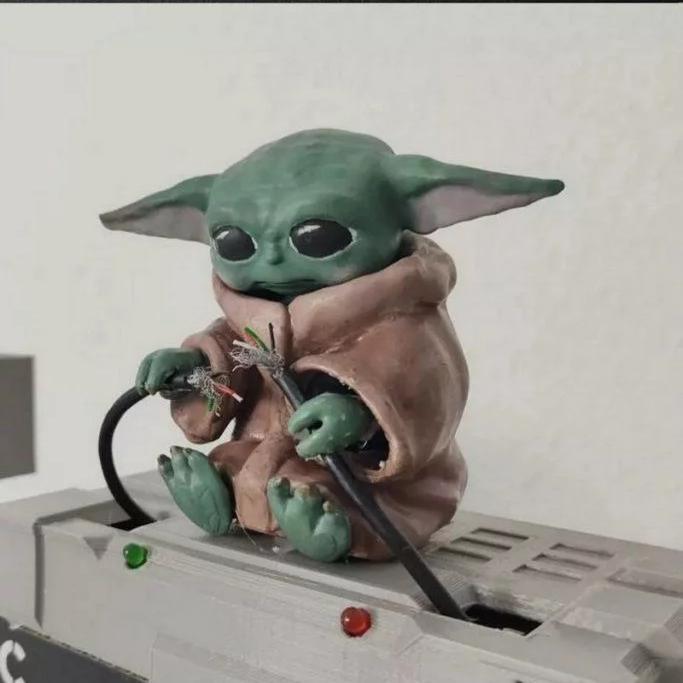 动漫《宝宝尤达》3D打印模型|Baby Yoda